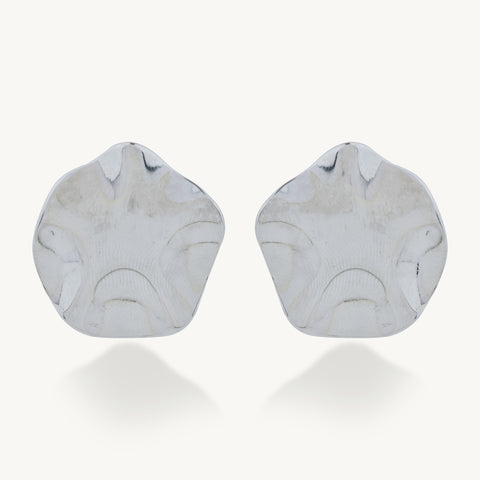 Oceanic Elegance Golden Earrings